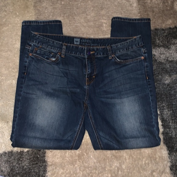 Ladies Mossimo skinny denim jeans.  14 S Fit 4 - Picture 6 of 7